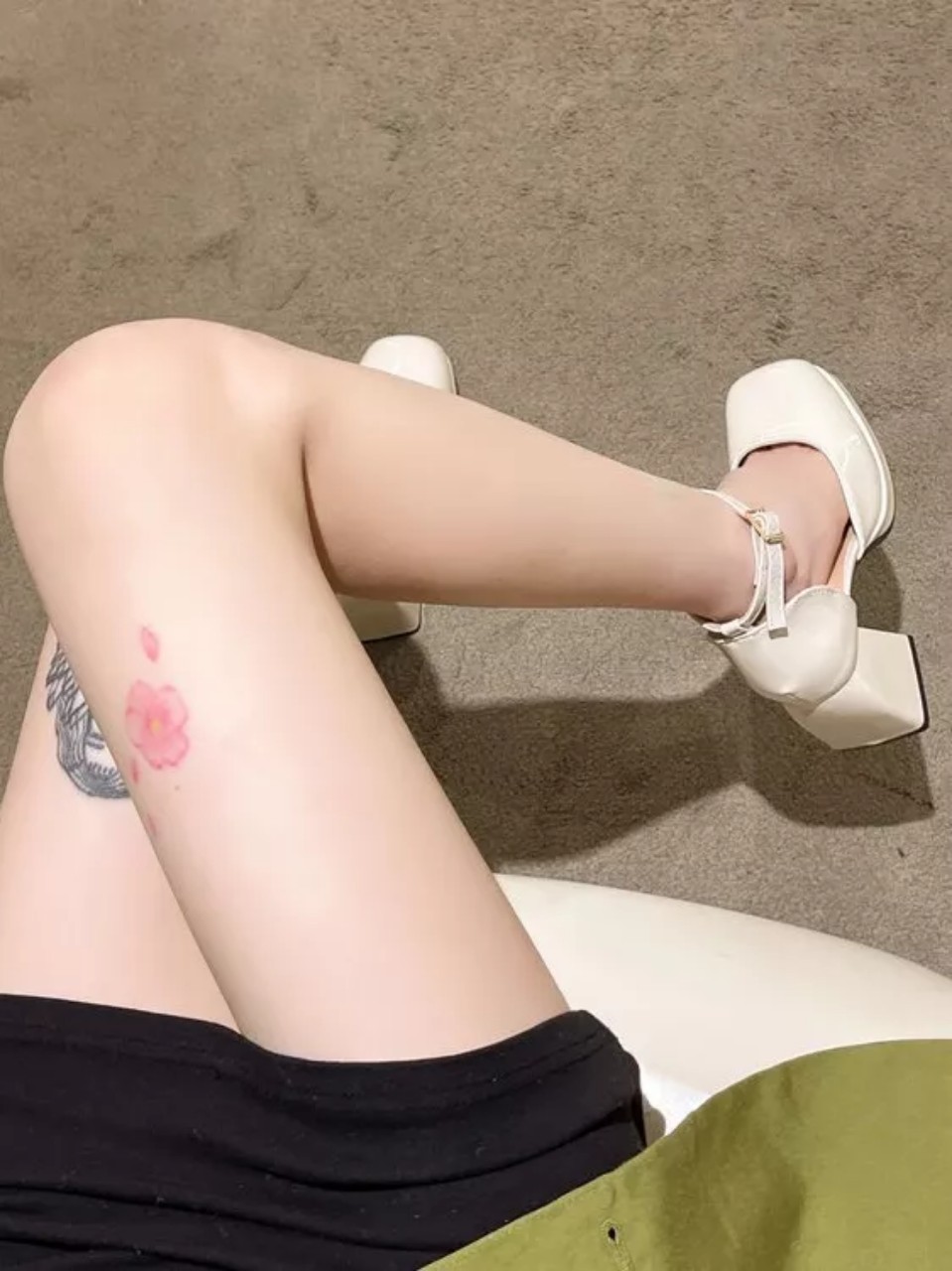Giày cao gót 9cm mũi vuông cao cấp