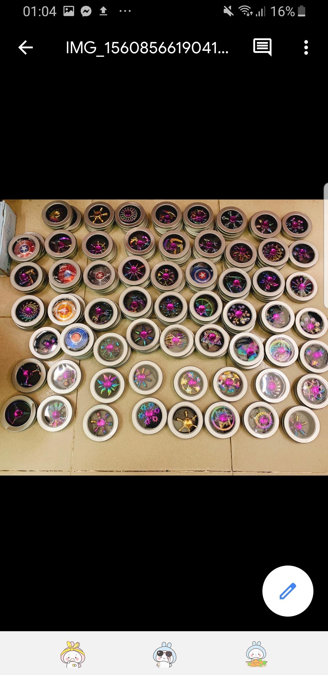 [MUA 2 GIẢM 5%]Spinner sắt nhiều mẫu 60k