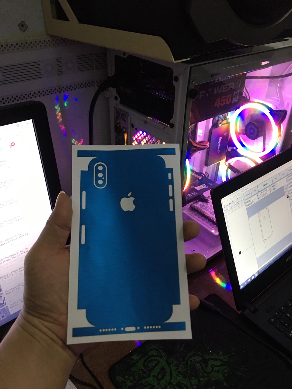 Dán Skin nhôm chống xước  Full viền Dòng iphone 6 Đến 12pro max, có đủ mào để lựa chọn!!