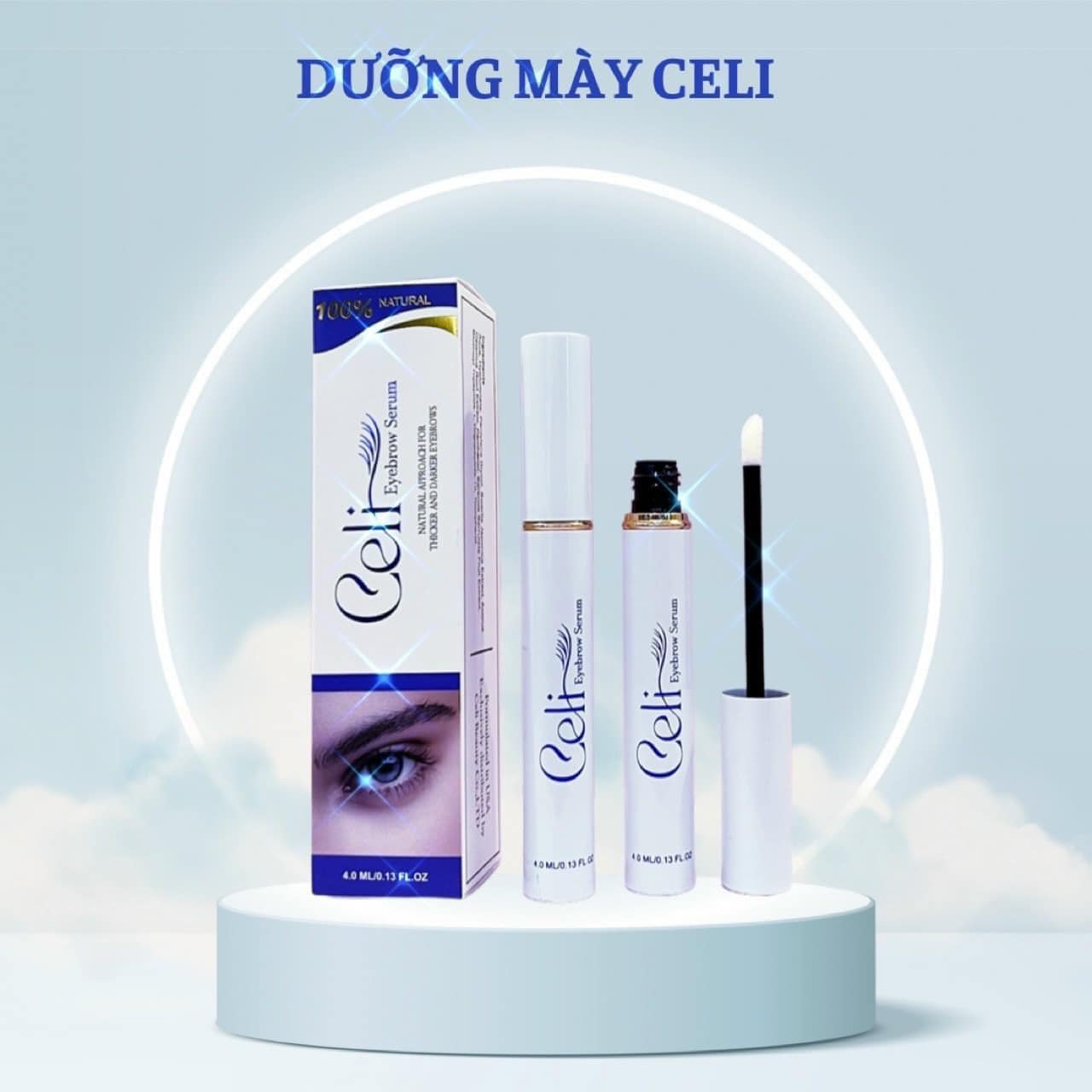 [HOT] Dưỡng mi dưỡng mày Celi-dưỡng chất cực mạnh mi cong dài