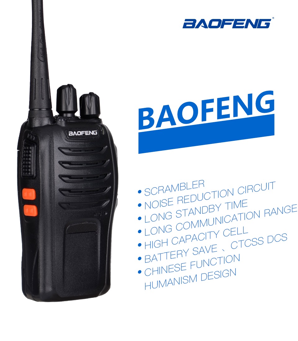 Bộ đàm Baofeng BF-888S - BH:12 Tháng