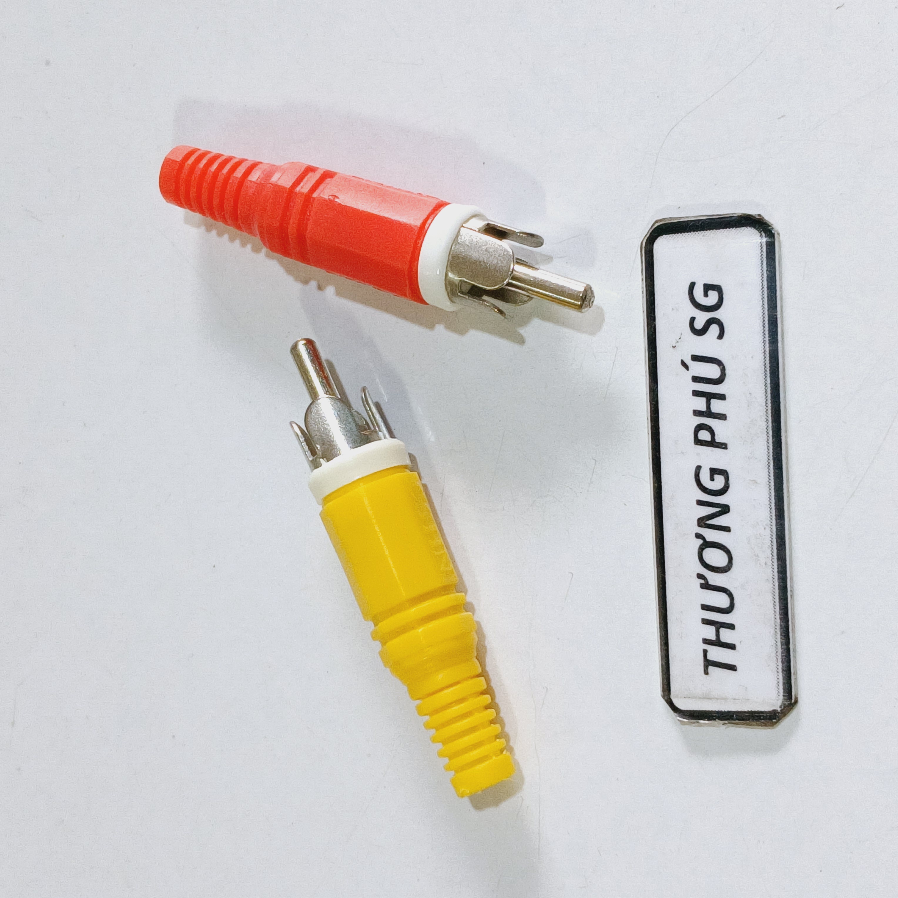 Đầu âm thanh AV / Chuẩn hàn dây AV  (1 Cặp 2 Cái)