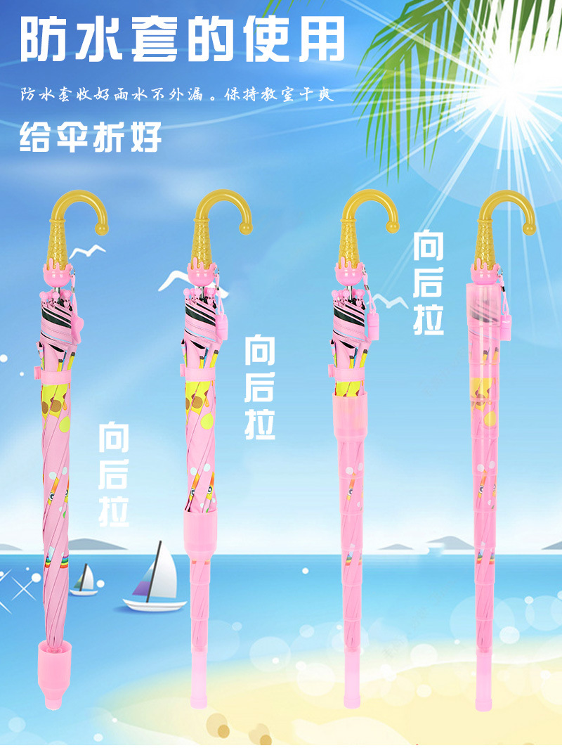 Ô - Dù Elsa Cho Bé Gái (Ô Cao Cấp Cho Bé)