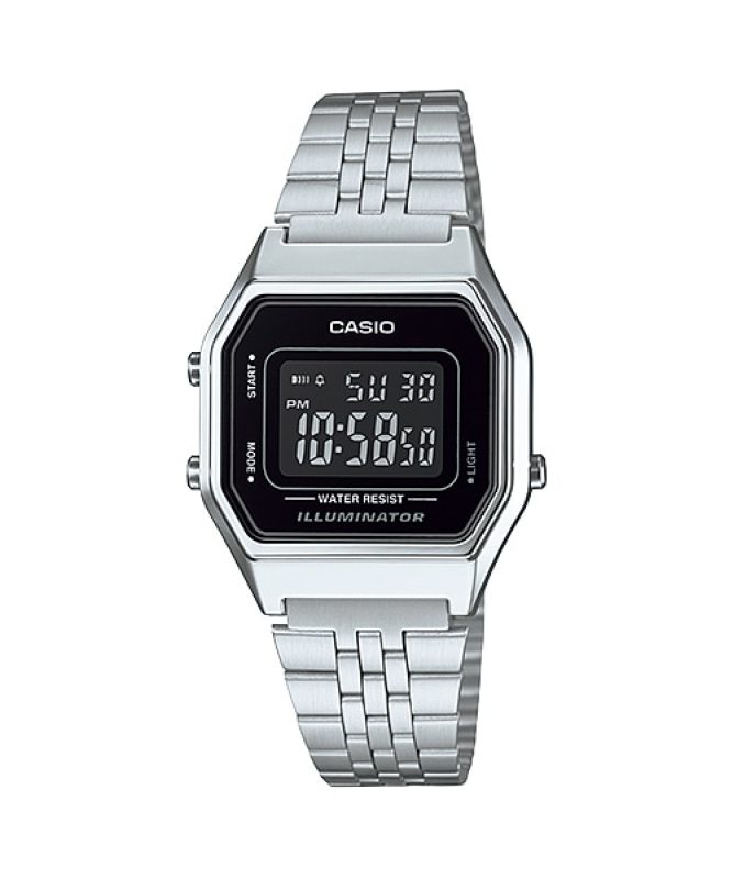 Đồng hồ nữ dây kim loại chính hãng casio LA680WA-1BDF