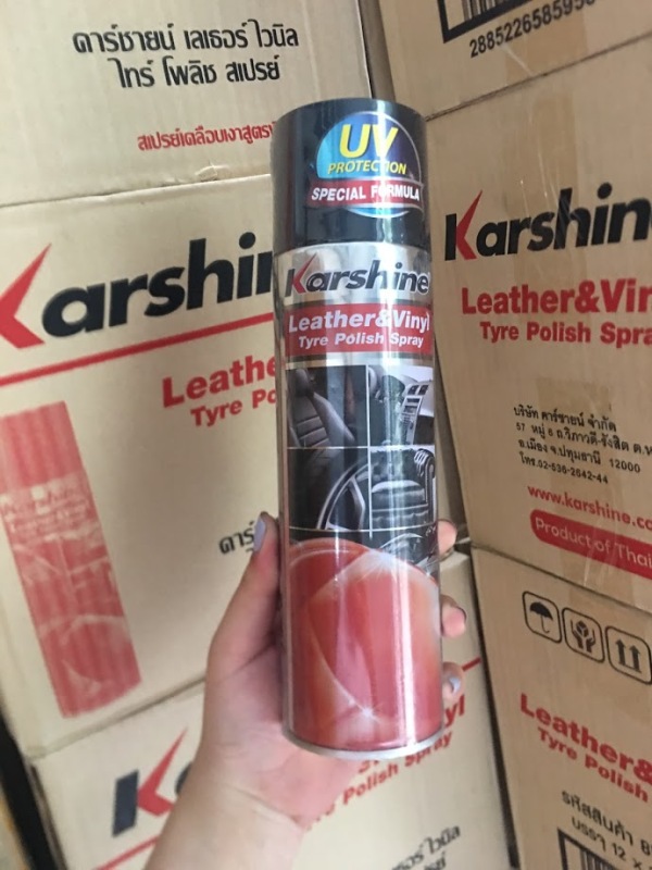 DẦU XỊT BÓNG DA KARSHINE 500ML