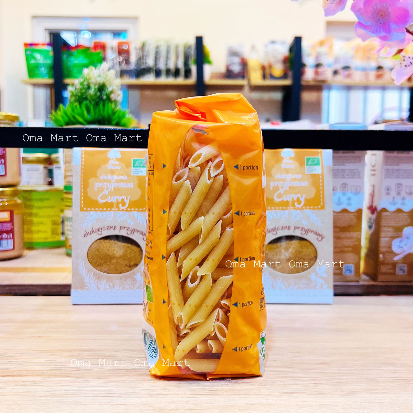 Nui ống trắng hữu cơ Markal 500g