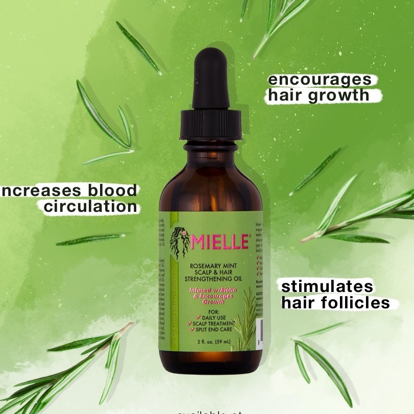 Bill US - Dầu dưỡng dài tóc Mielle Organics Rosemary Mint Scalp & Hair  Strengthening Oil 59ml - lelandauthentic leland authentic | Lazada.vn