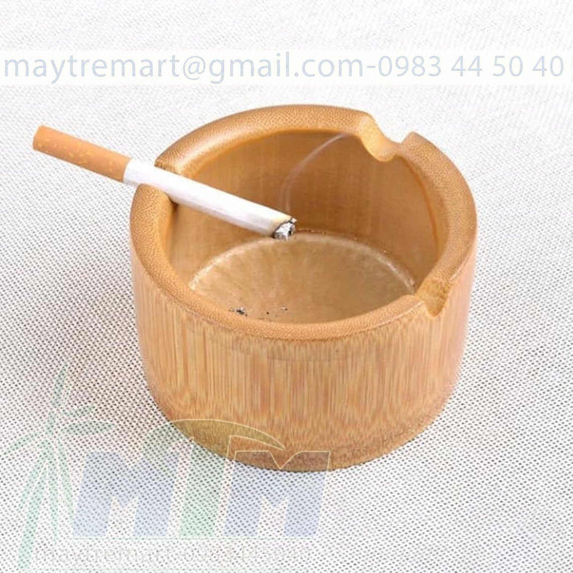 Gạt tàn thuốc bằng tre tự nhiên