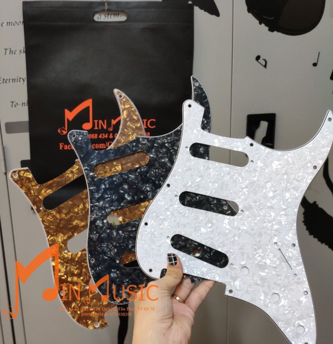Mặt nạ đàn guitar điện | pickguard guitar fender