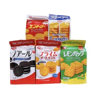 Bánh quy YBC Levain Bánh quy YBC Levain Prime Bánh quy YBC Noir Bánh quy YBC túi đứng Nhật Bản đủ vị [Date T08 2022] thumbnail