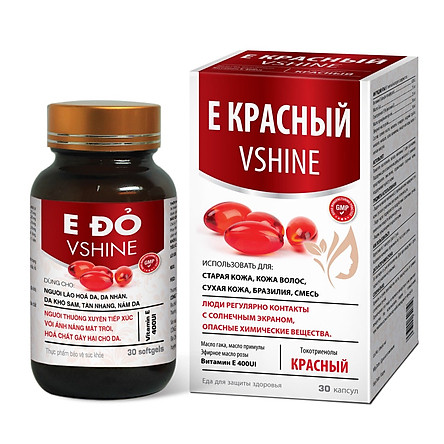 Viên uống vitamin e đỏ vshine