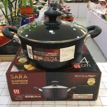 Nồi Nhật trống dính đun các loại bếp từ 22 cm cao cấp