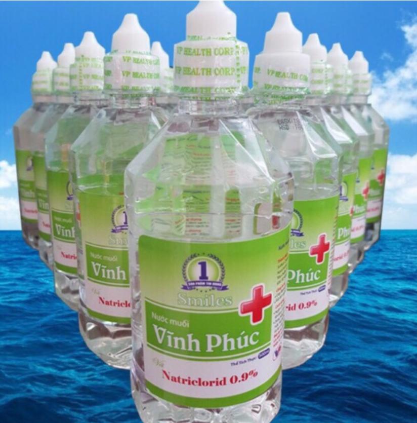 Nước muối sinh lí tiệt trùng 500ml
