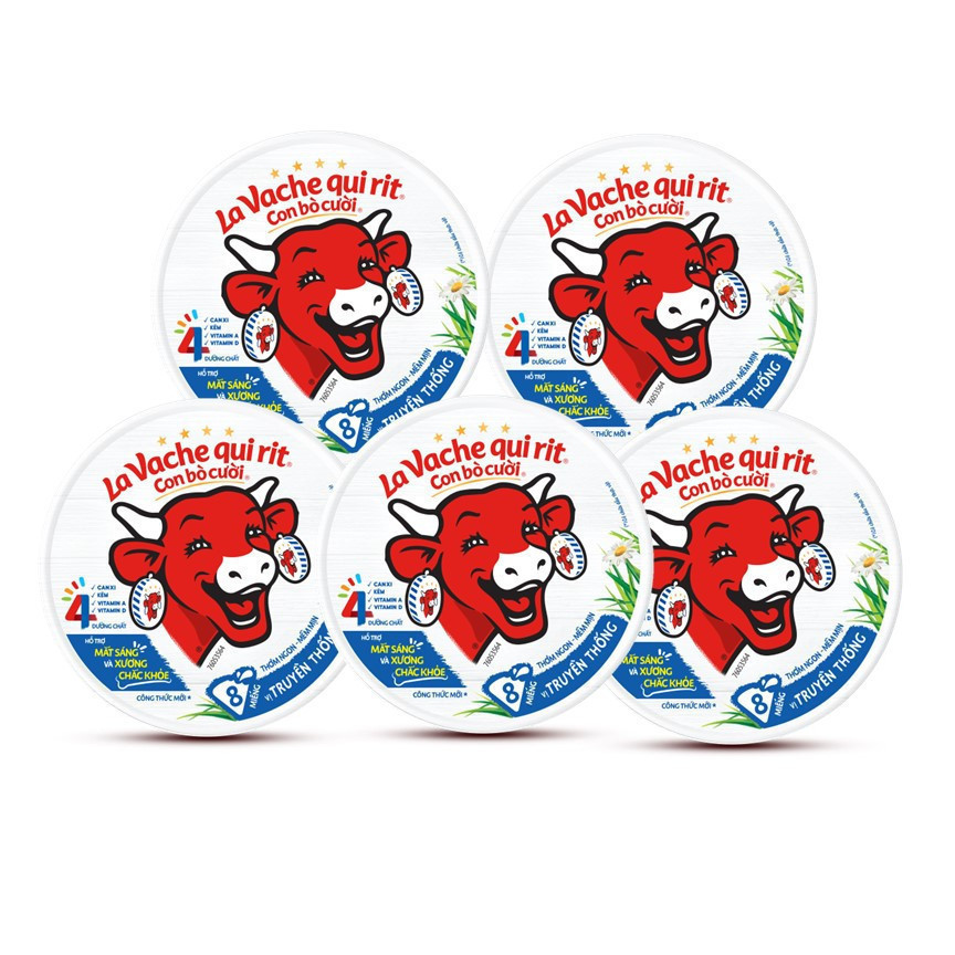 Phô mai Con Bò Cười - 8 miếng (112G)