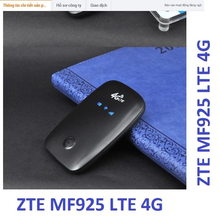 (chất lượng tuyệt đỉnh) bộ phát wifi 4g maxis - cục phát wifi 4g zte mf925 - wifi phát từ sim 3g 4g 4