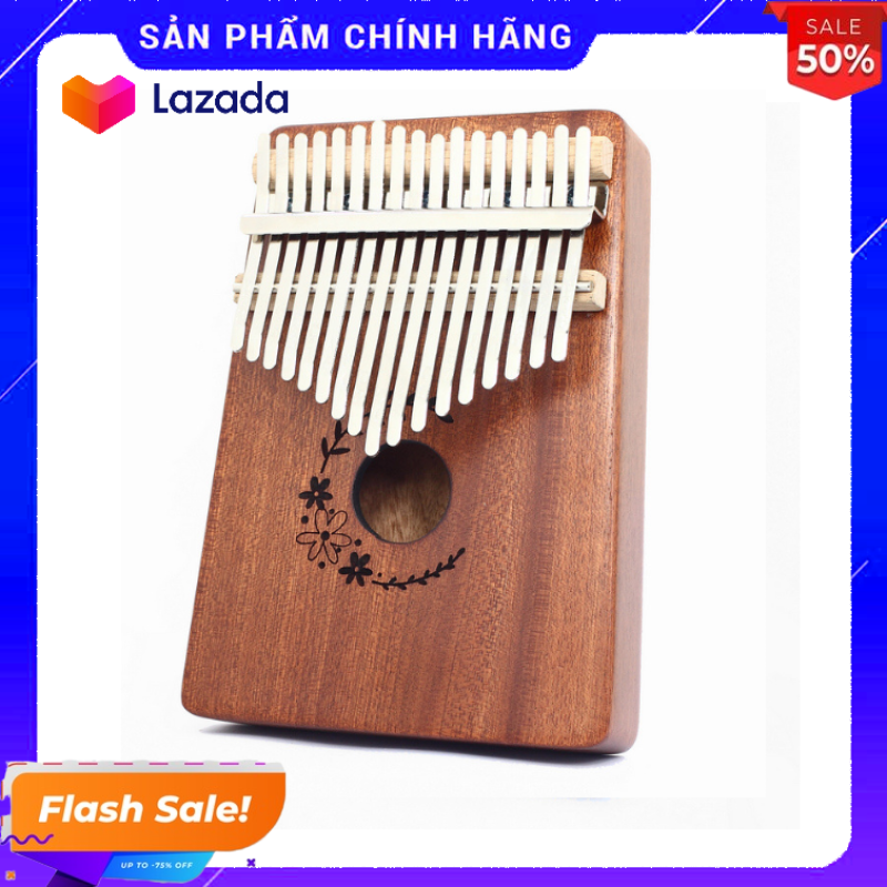Đàn kalimba 17 phím tặng stick màu và búa chỉnh âm GECKO271
