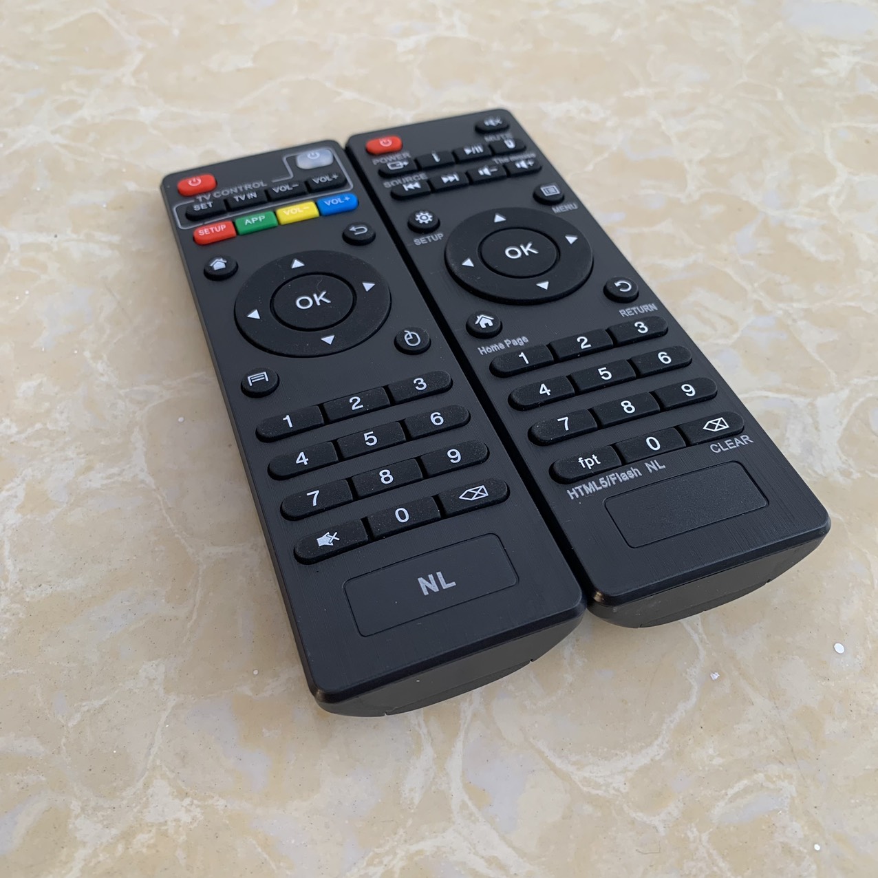 Điều khiển đầu box Android TV BOX hàng chính hãng, Remote đầu kĩ thuật số tivi box truyền hình internet 4K hàng mới