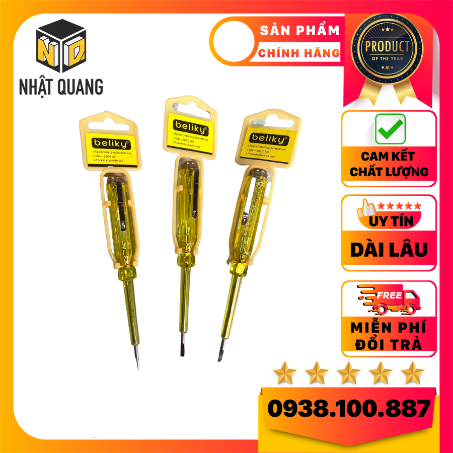 Vít thử điện- bút thử điện beliky 66-120