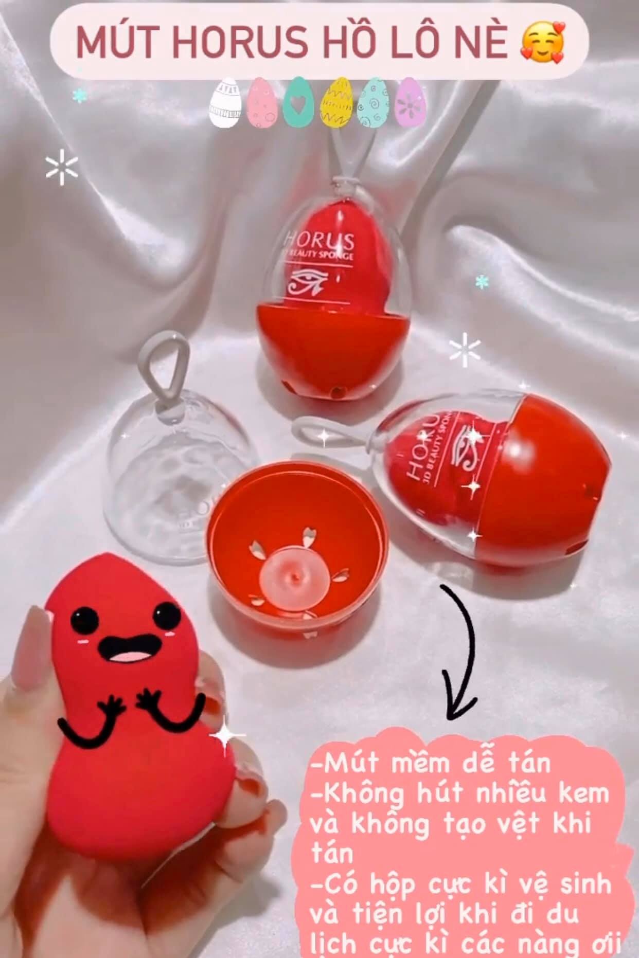 Mút trang điểm Horus 3D Beauty Sponge