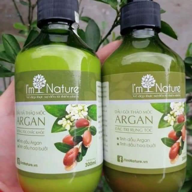Dầu gội thảo mộc Argan