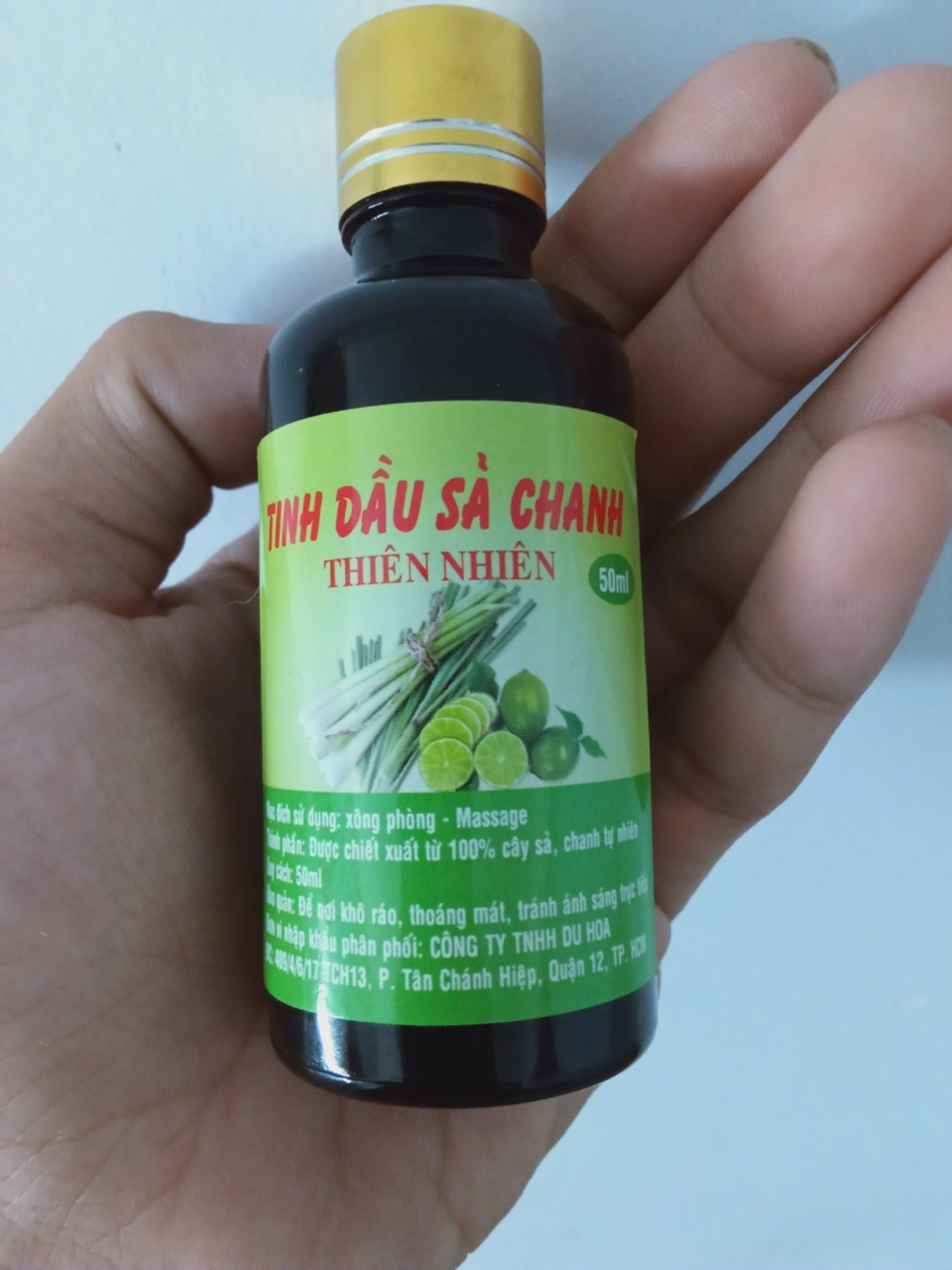 Tinh dầu sả chanh(50ml)
