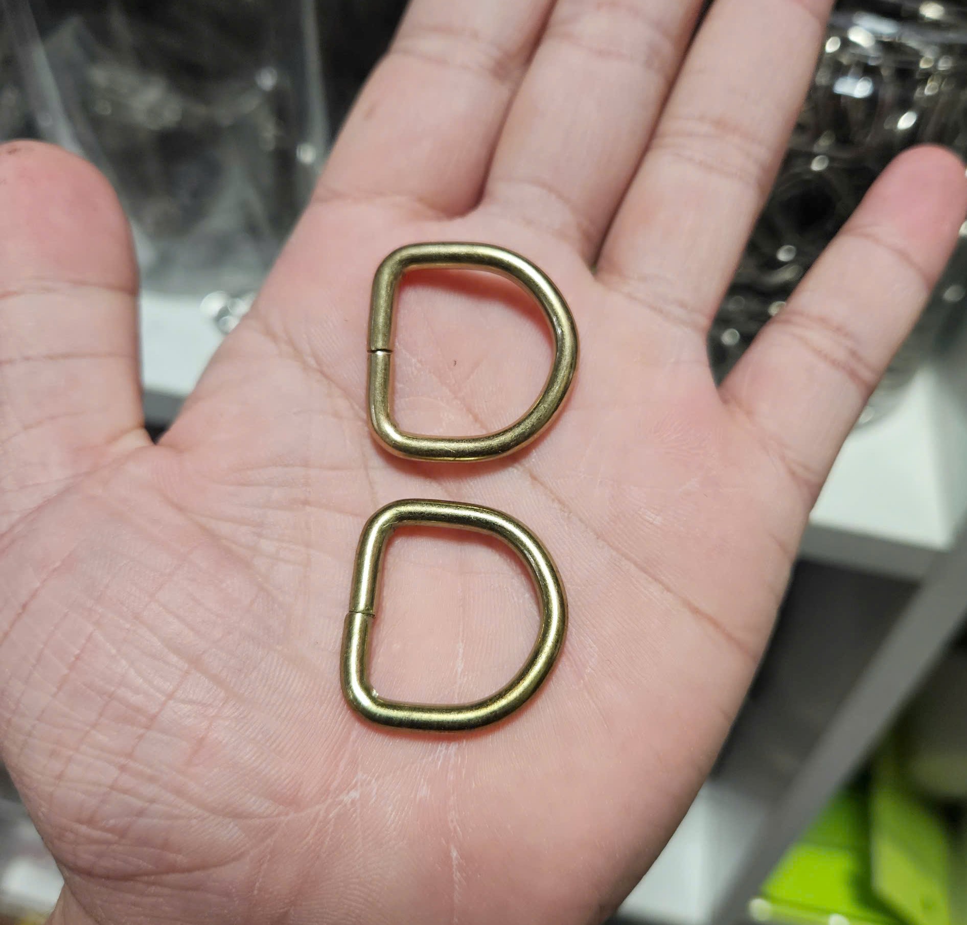 Khoen D cao cấp - Khoen phụ kiện làm túi Handmade (4 cái )