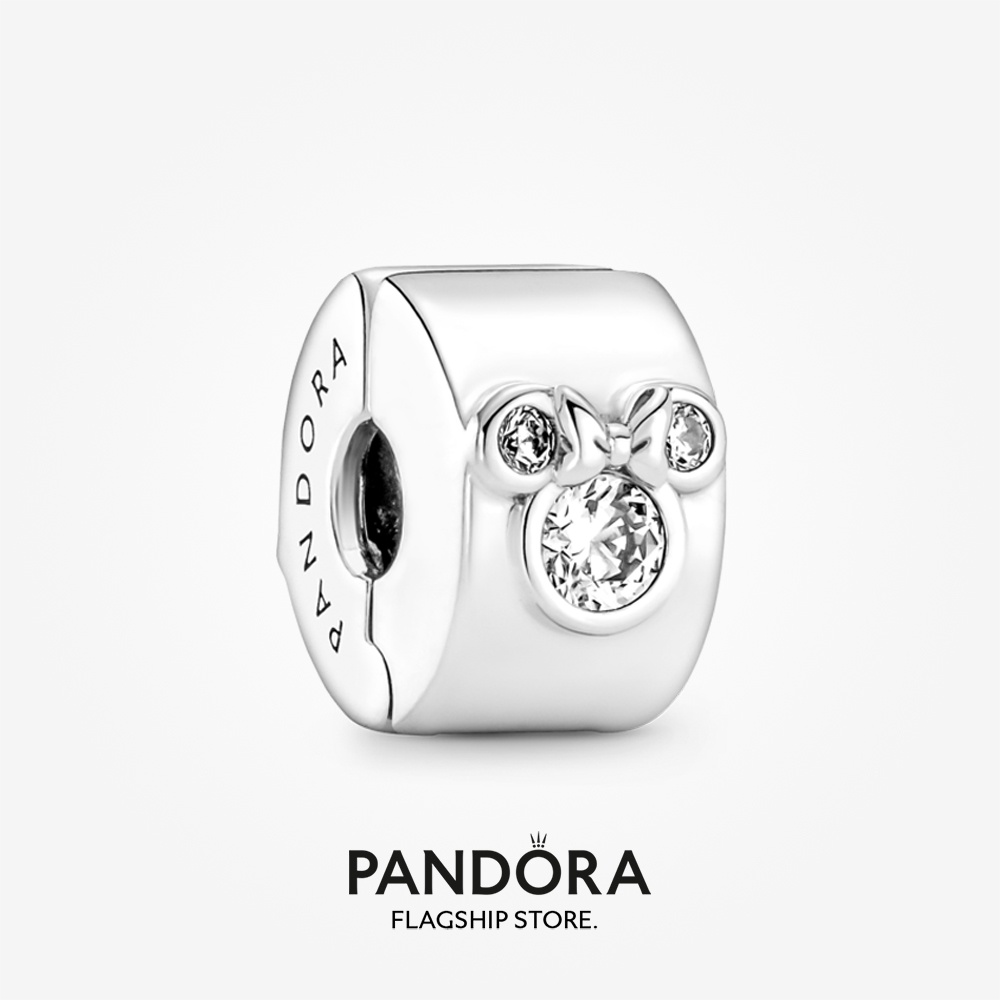2023 New Original Pandoras Disney Mickey Mouse & Minnie Mouse Clip Charm Women Fashion Jewellery