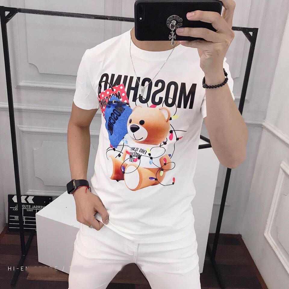 [HCM]áo thun moschino nam cao cấp giá tốt