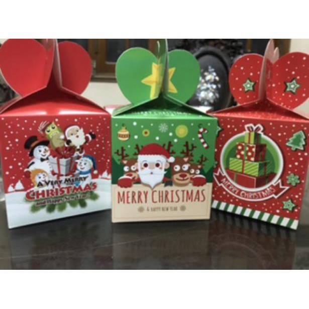 Hộp Đựng Quà Noel Giáng Sinh đẹp