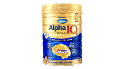[HCM]Sữa Bột Vinamilk Dielac Alpha Gold IQ Step 4 - Hộp Thiếc 900g