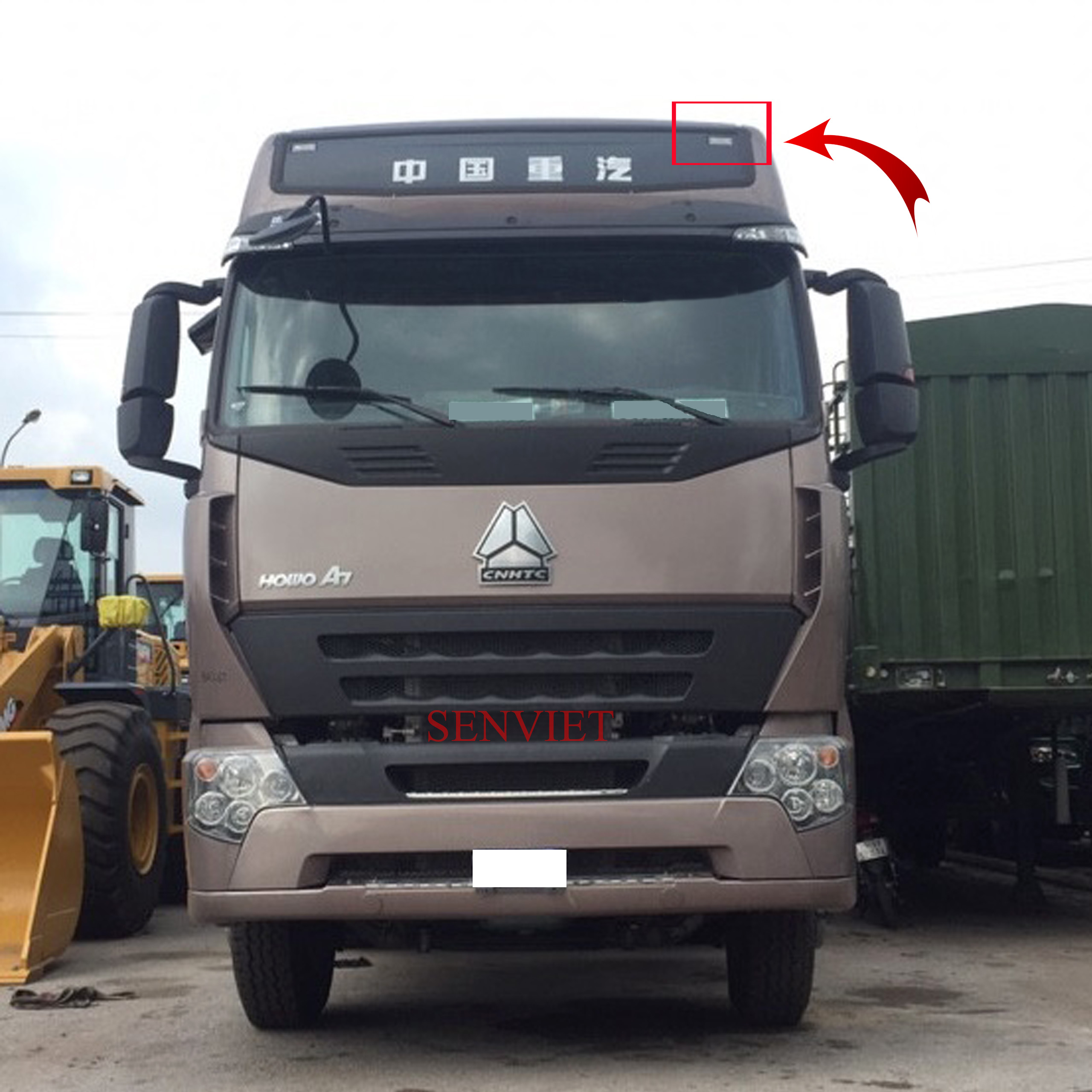 Đèn Trên Nóc Cabin Howo A7
