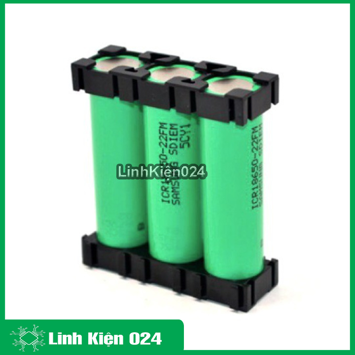 Khung Cố Định 3 Pin 18650 Lắp Ghép Dễ Dàng