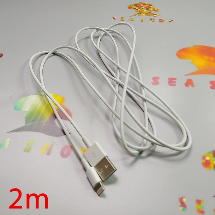 Cáp sạc dài 2m chân Micro USB và chân lightning dành cho iPhone, Samsung, Oppo, Nokia, HTC,...