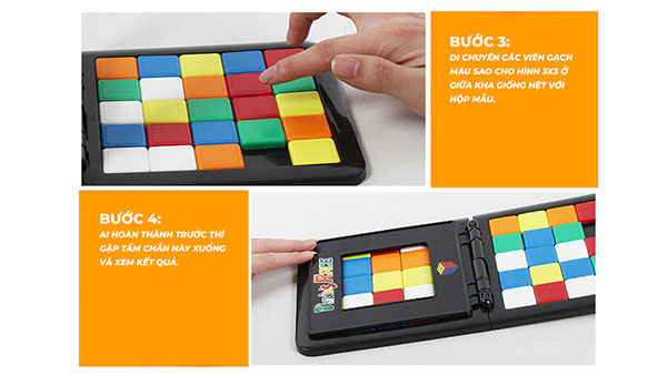 Thử thách rubik chơi 2 người