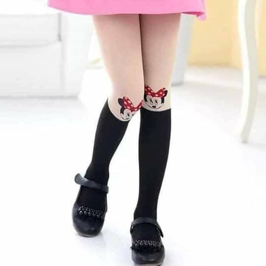Quần tất giả boot trẻ em - Quần tất hoạt hình cho bé gái - Quần tất boot cho bé gái - Tất giả boot SIZE dưới 26kg -Quần tất trẻ em
