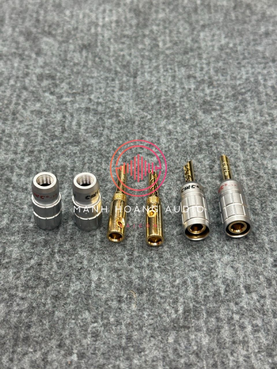 Combo 4 jack ( 2 Cặp Bắp chuối CMC mỹ ) - Mạnh Hoàng Audio