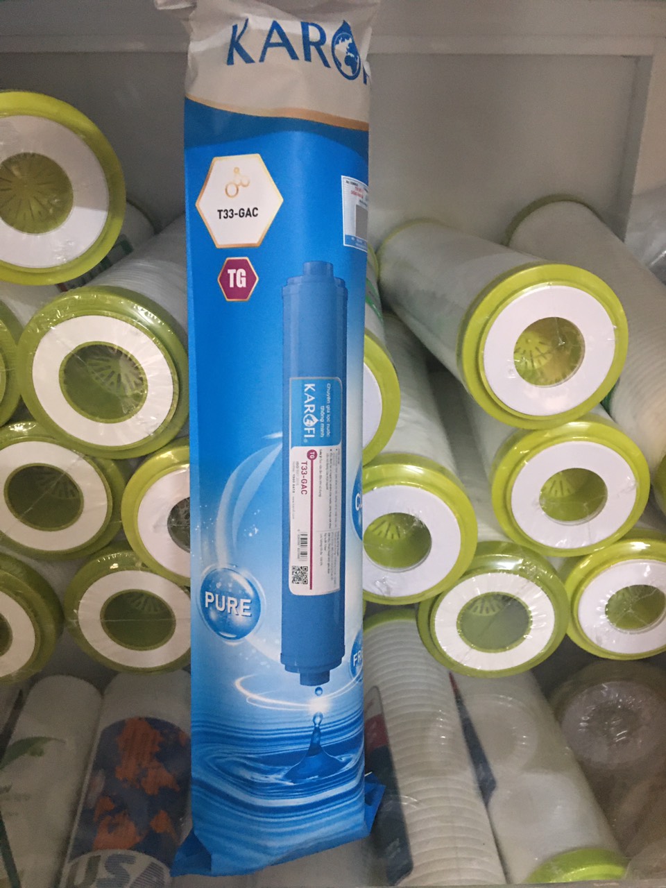(HCM) Lõi Lọc Nước KAROFI Số 5-GAC-T33