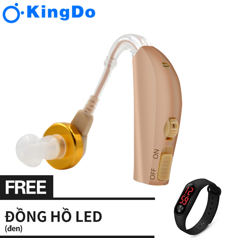 【Đồng hồ LED Xiaomi miễn phí】Máy trợ thính không dây  cho người già，khuếch đại âm thanh, có thể sạc lại