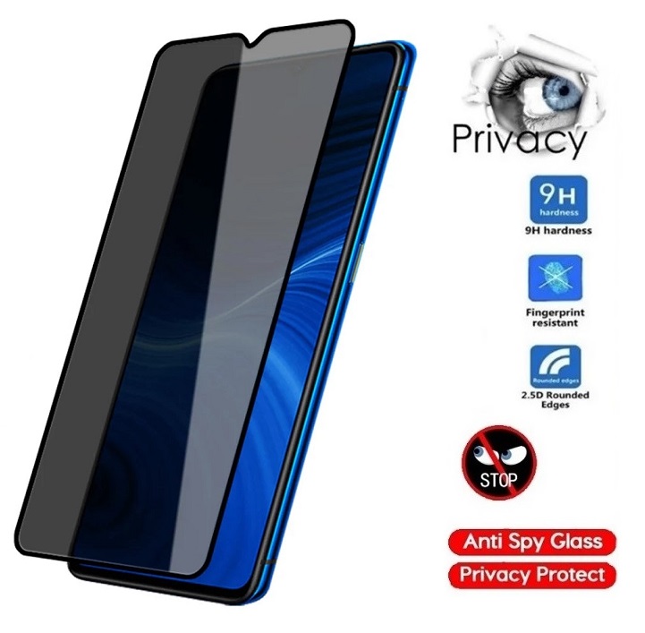Cường lực chống nhìn trộm Realme X2 X2 Pro (Full màn Full keo)