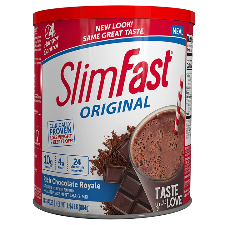 Bột giảm cân Slim Fast vị socola hộp 884g