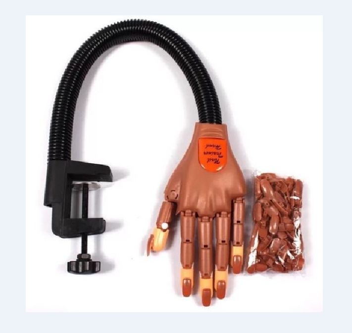 Bàn tay giả học nail 100 móng