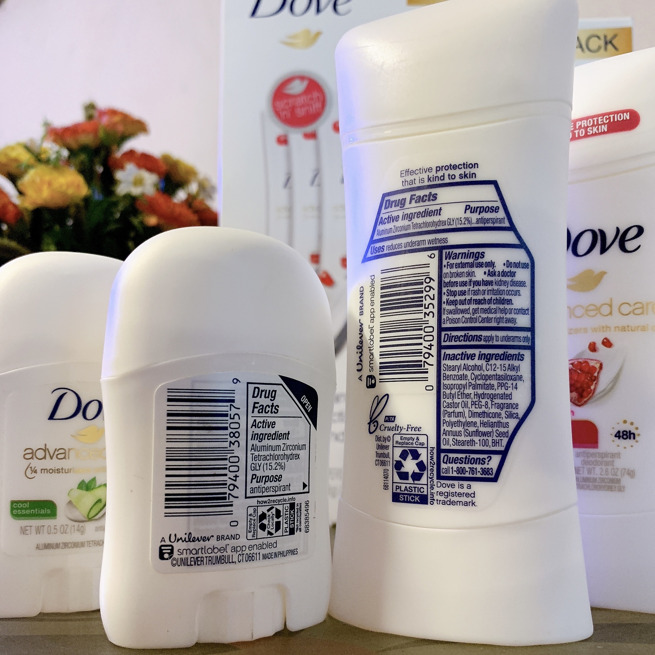 [Hàng Mỹ] Lăn Khử Mùi DOVE Advanced Care