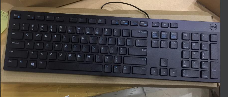 Bàn phím cổng USB DELL KB216 (Đen) Chính Hãng