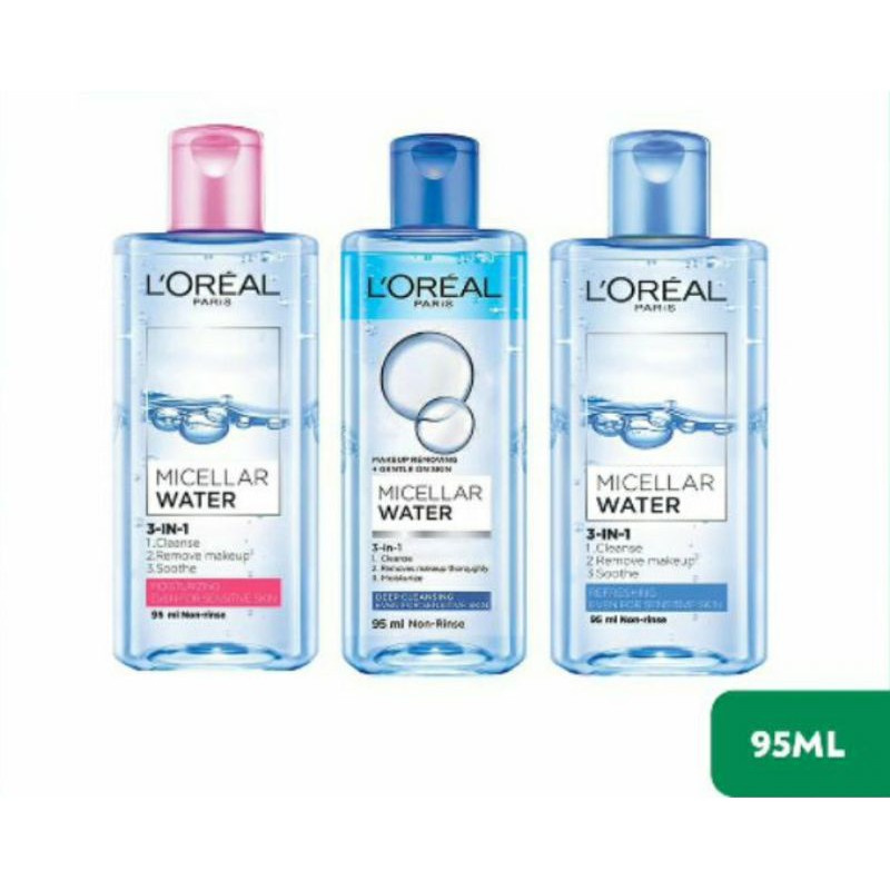 Nước tẩy trang Loréal 95ml, sản phẩm tốt, chất lượng cao, cam kết như hình, an toàn cho người sử dụng