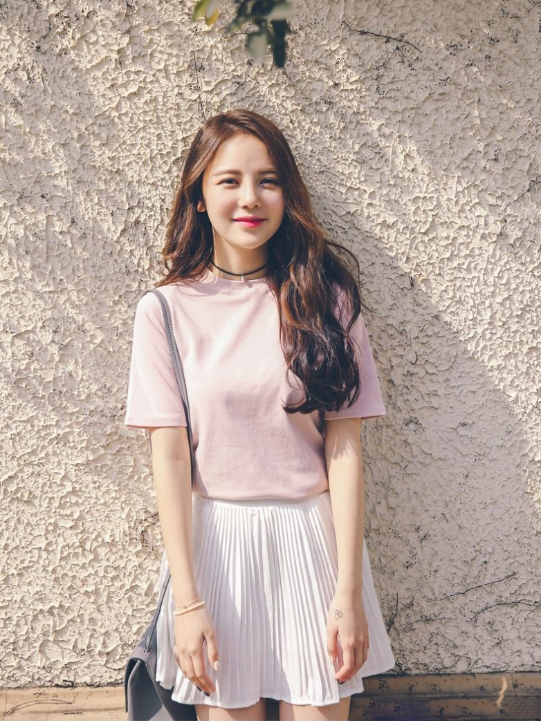 Chân váy dập ly ngắn cao cấp