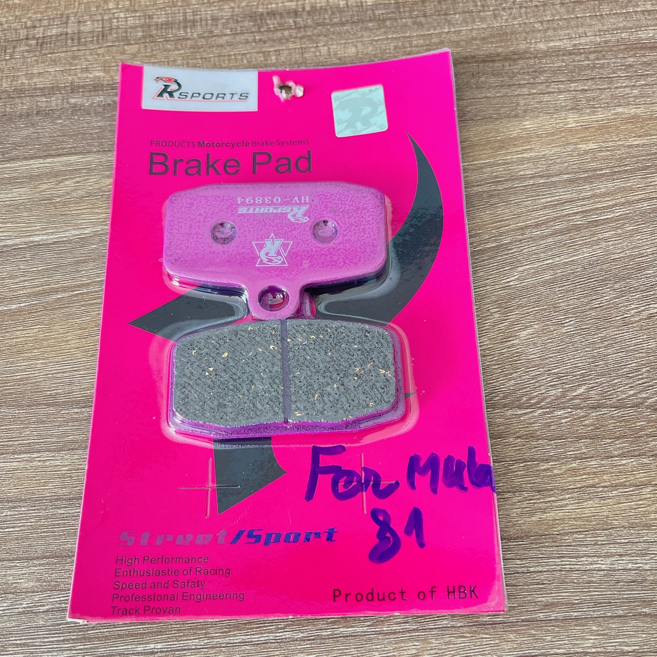 Bố trước heo dầu Formula 81 4 Piston