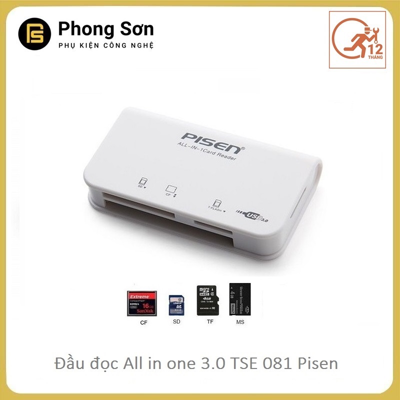 Đầu đọc thẻ đa năng 3.0 TS-E081 Pisen