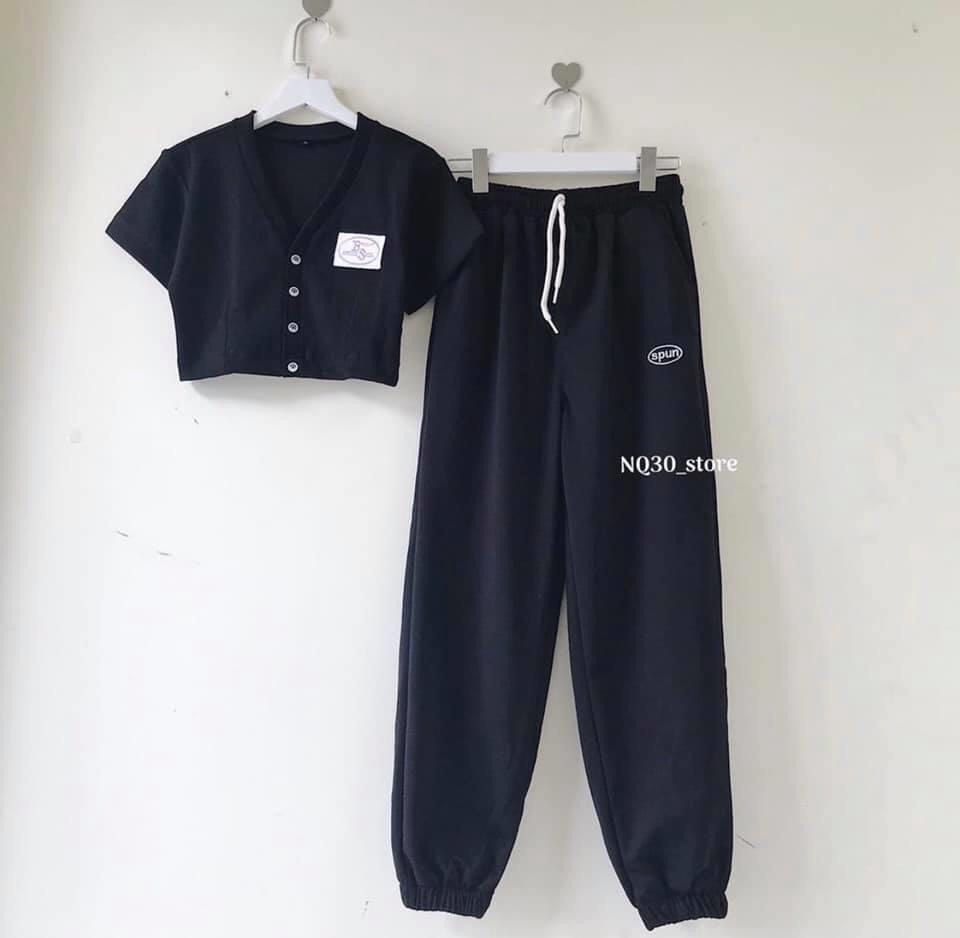 ÁO CROPTOP NÚT HÌNH THÊU, PHỤNG HOÀNG