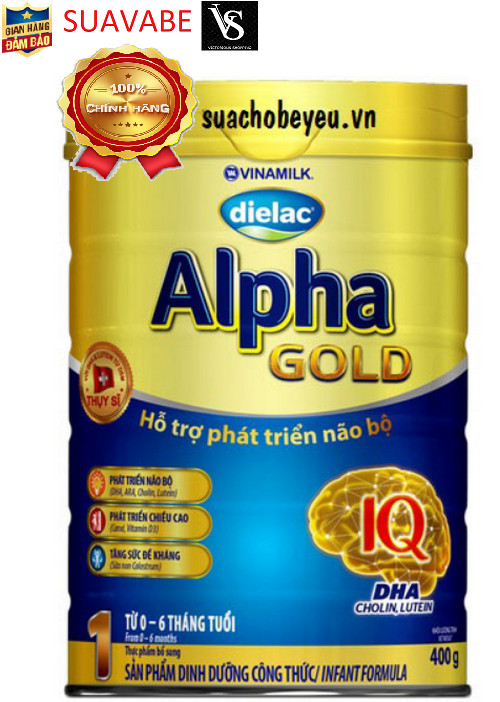 Sữa bột Dielac Alpha Gold 1 900g