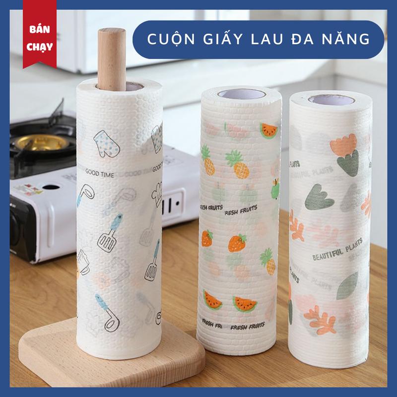Cuộn Giấy Vải Lau Đa Năng Tiện Dụng (25cm) Tmark